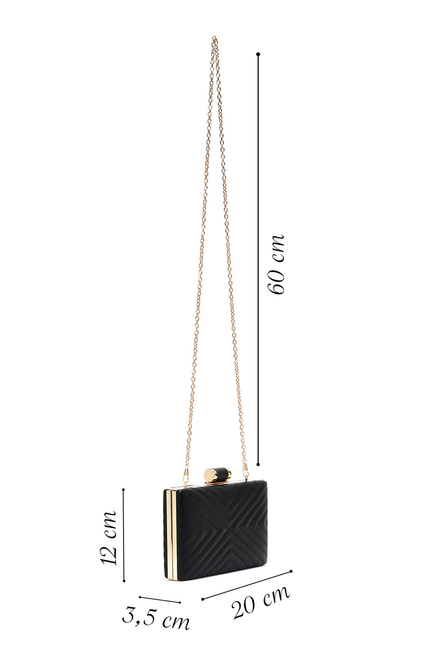 Women's Black Clutch Bag