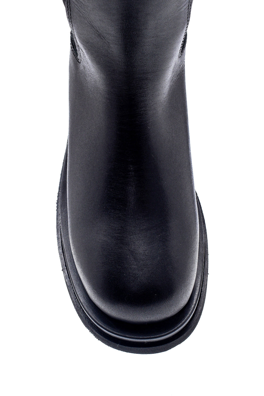 Women's Leather Thick Soled Boots