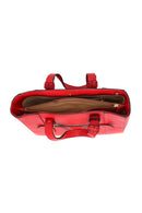 Women's Red Long Strap Leather Shoulder Bag | Derimod