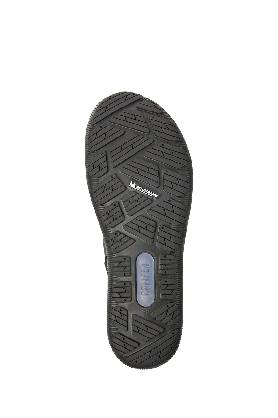Camper Women's Black Peu Pista Gm Leather Detailed Boots