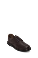 Male Brown Lace-up Leather Casual Shoes | Derimod