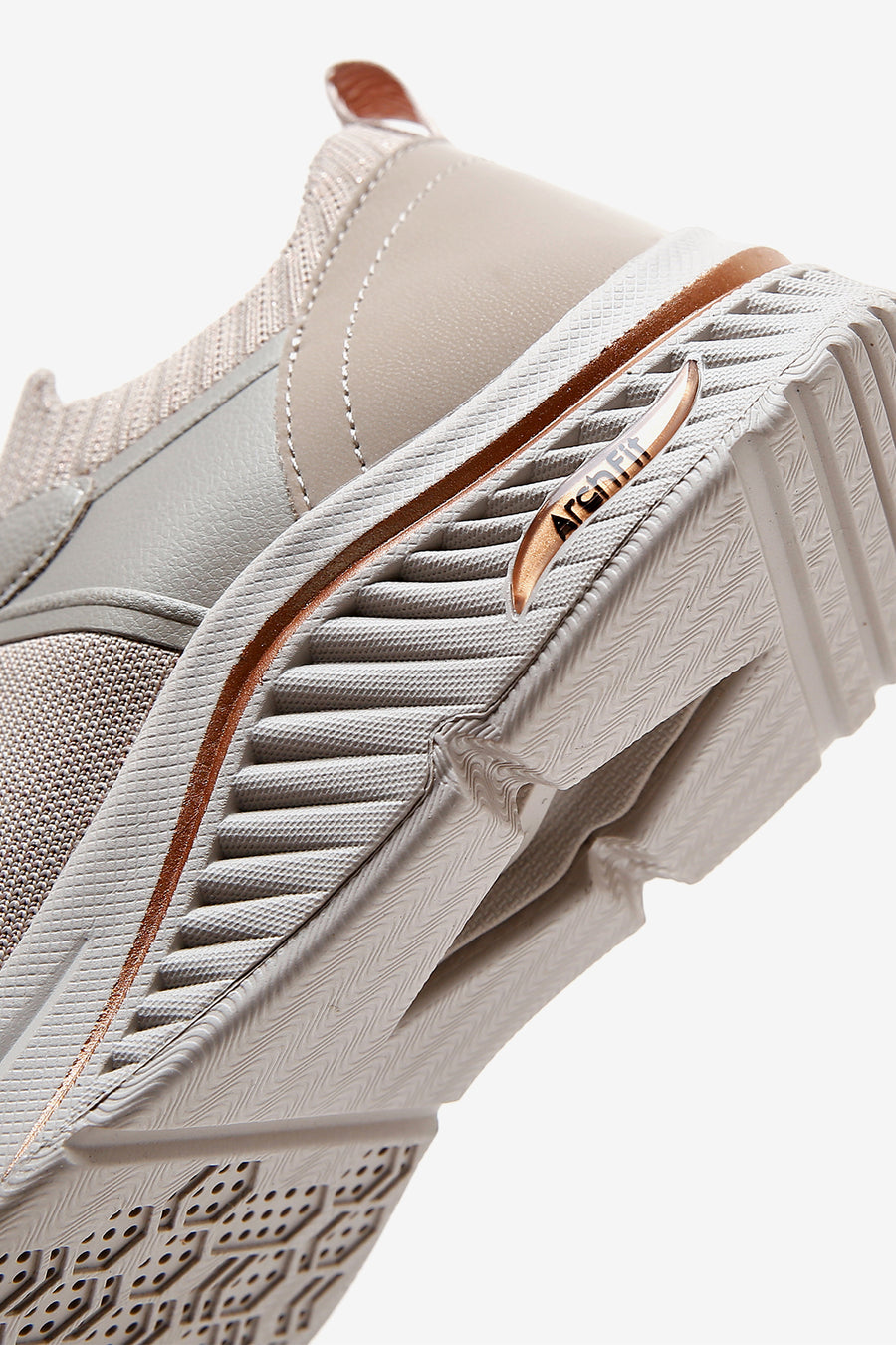 Skechers Kadın Bej Arch Fit S-Miles-Miglio Marca Sneaker