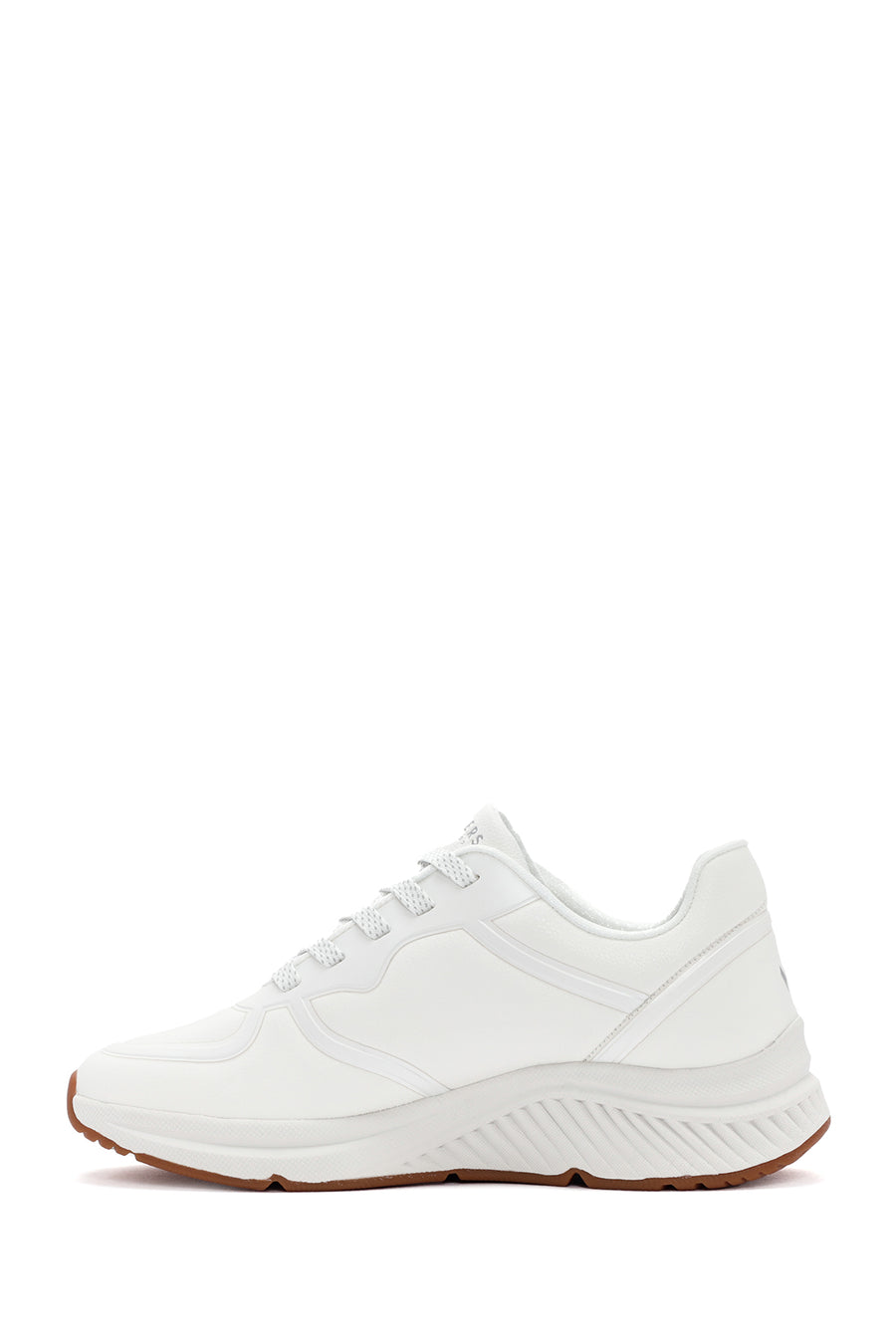 Skechers Kadın Beyaz Arch Fit S-Miles Bağcıklı Sneaker