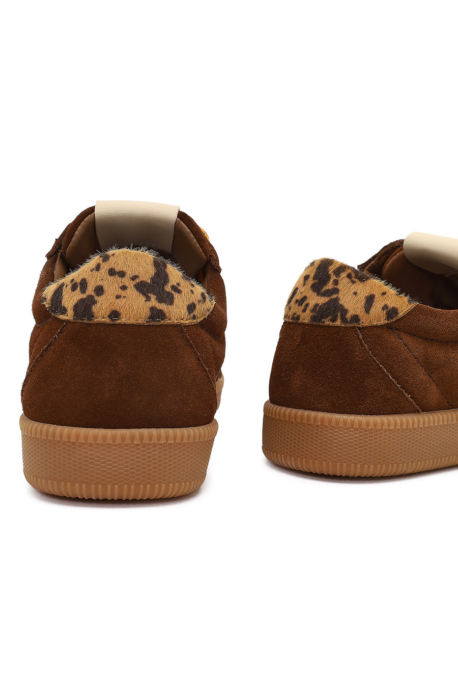 Derimod Studio Women's Brown Lace-up Suede Sneaker