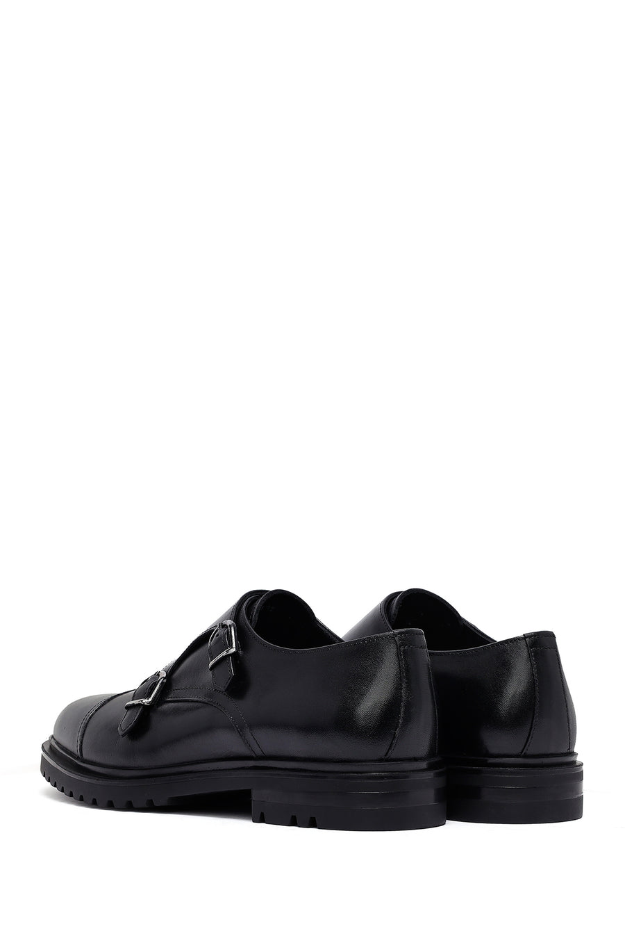 Male Black Leather Classic Shoes