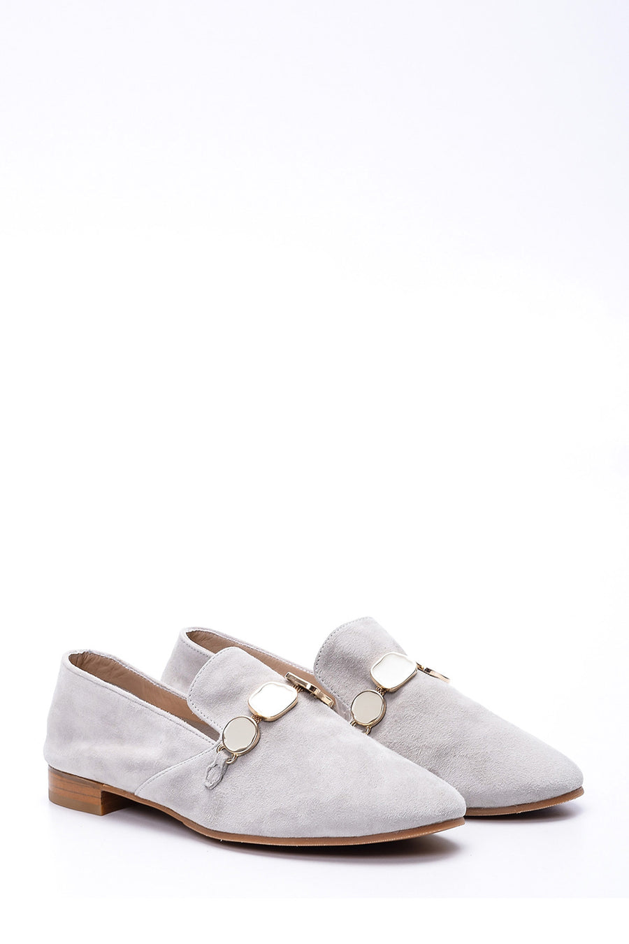 Women's Stone Suede Loafer