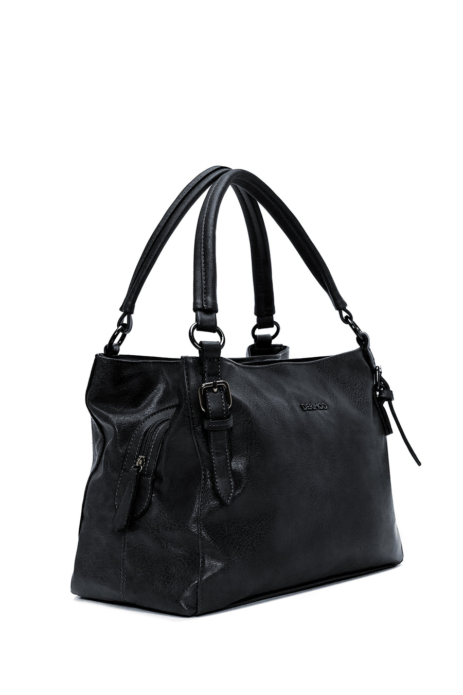 Women's Black Casual Handbag
