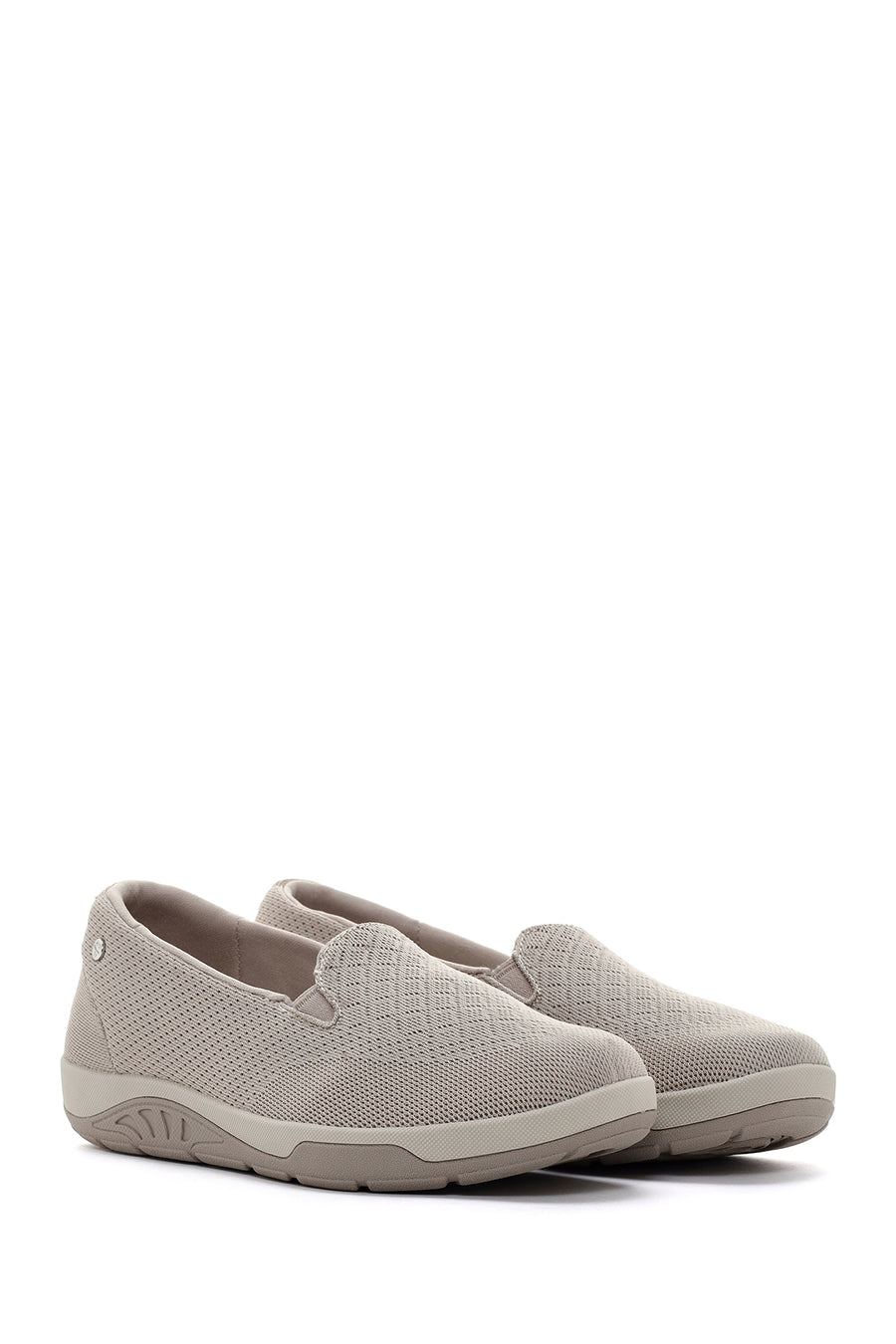 Skechers Kadın Bej Arch Fit Reggae Cup - Rivers Kumaş Sneaker