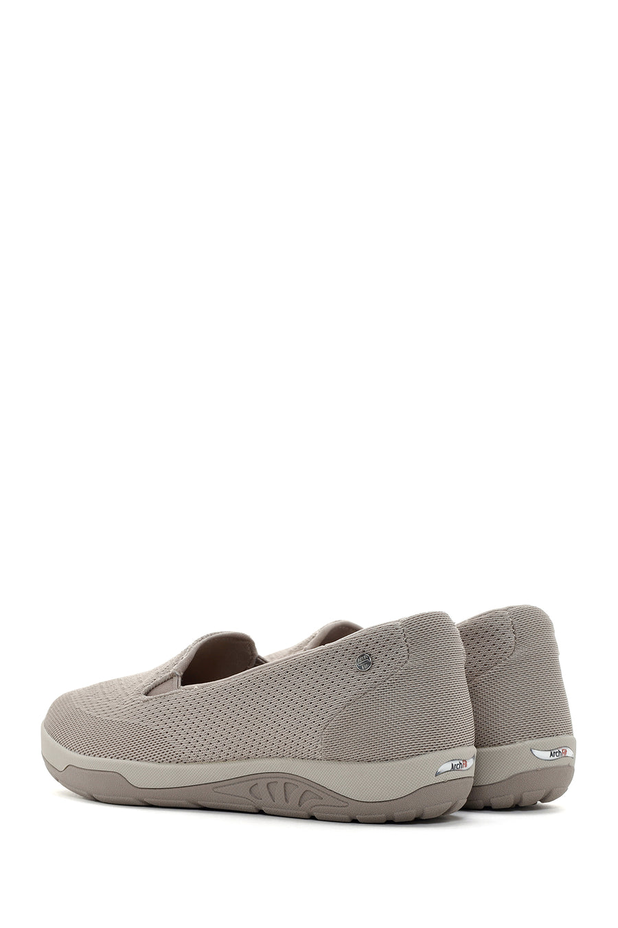 Skechers Kadın Bej Arch Fit Reggae Cup - Rivers Kumaş Sneaker