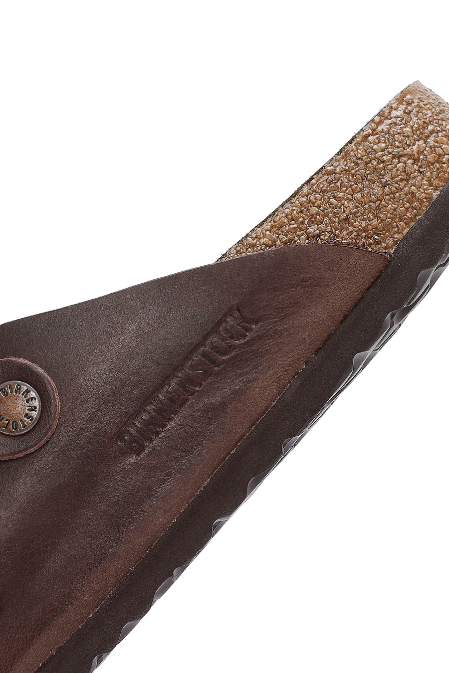 Birkenstock Men's Brown Boston Nubuck Leather Slippers