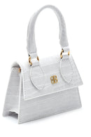 Women's Crocodile Patterned Mini Handbag | Derimod