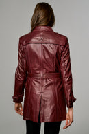 Adriana Women's Leather Jacket | Derimod