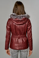 Juliette Women's Leather Jacket | Derimod