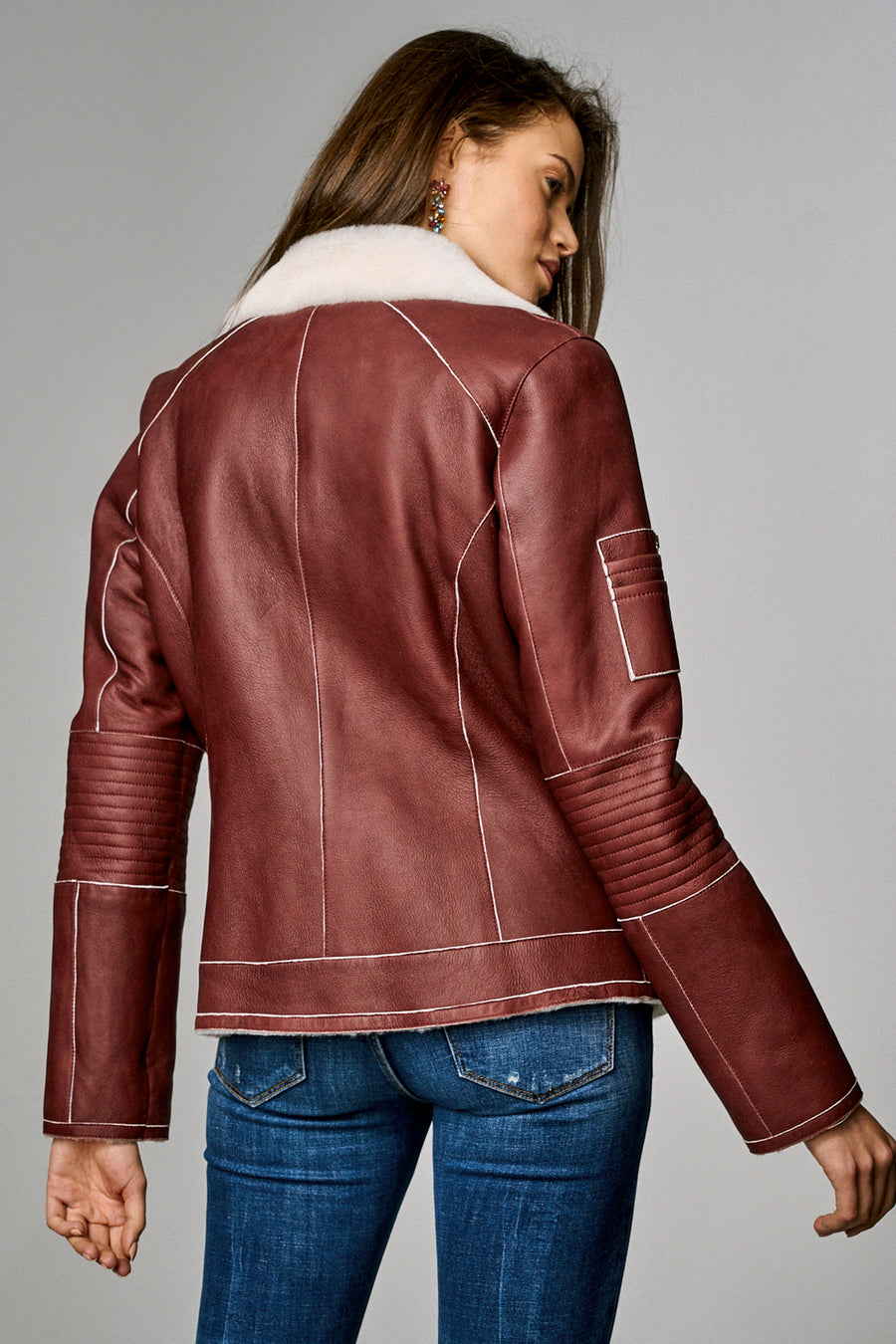 Amanda Women's Leather Jacket