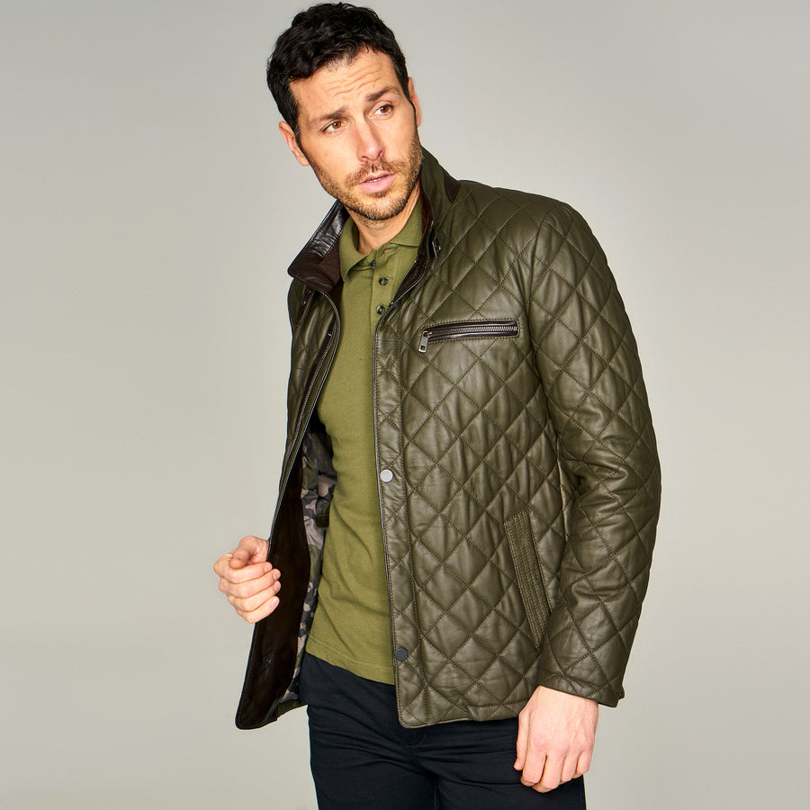 Rivolli Men's Leather Jacket