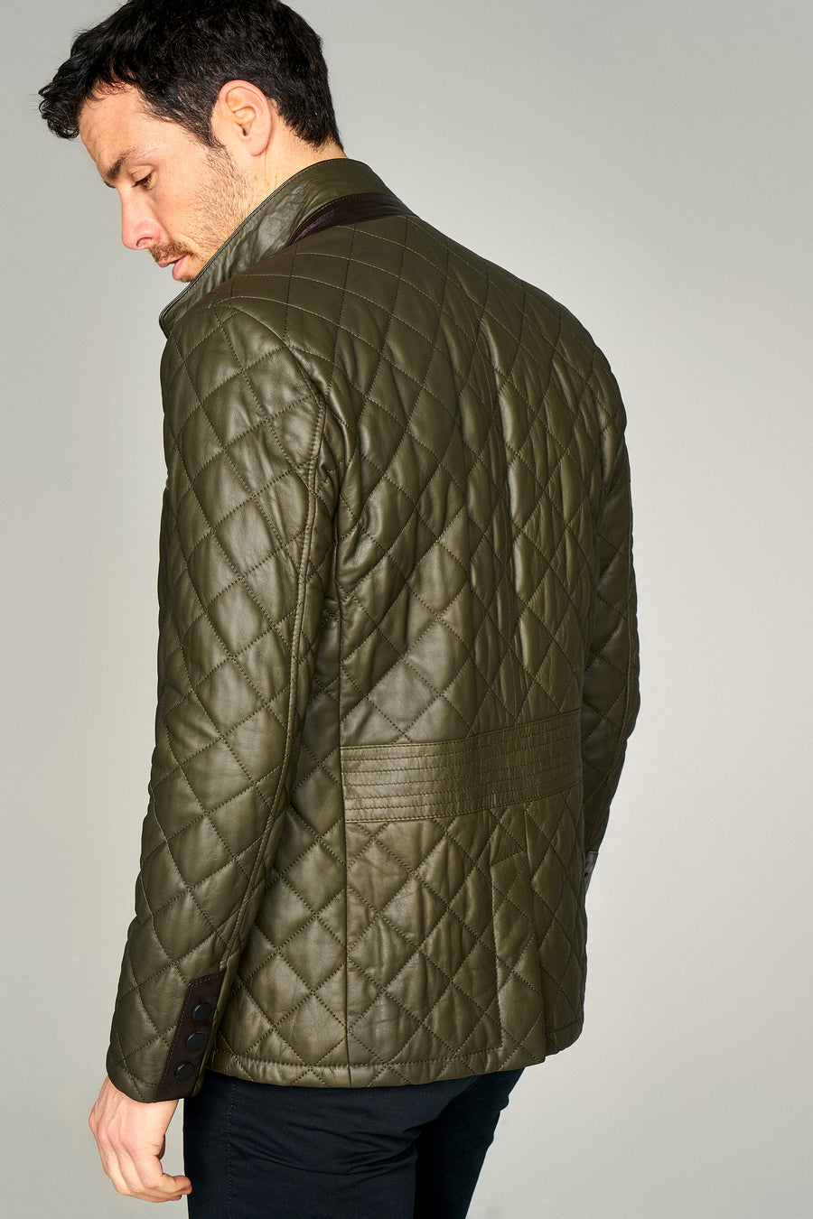 Rivolli Men's Leather Jacket