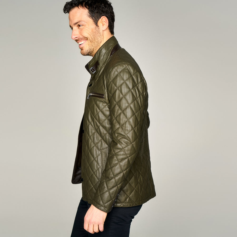 Rivolli Men's Leather Jacket