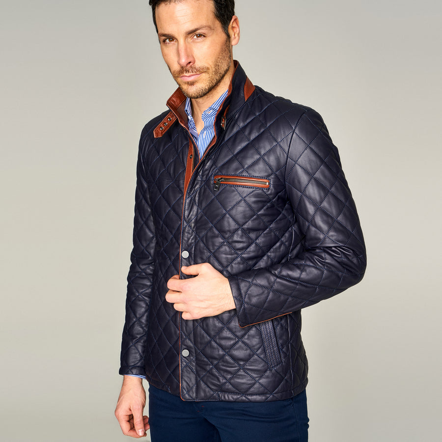 Rivolli Men's Leather Jacket