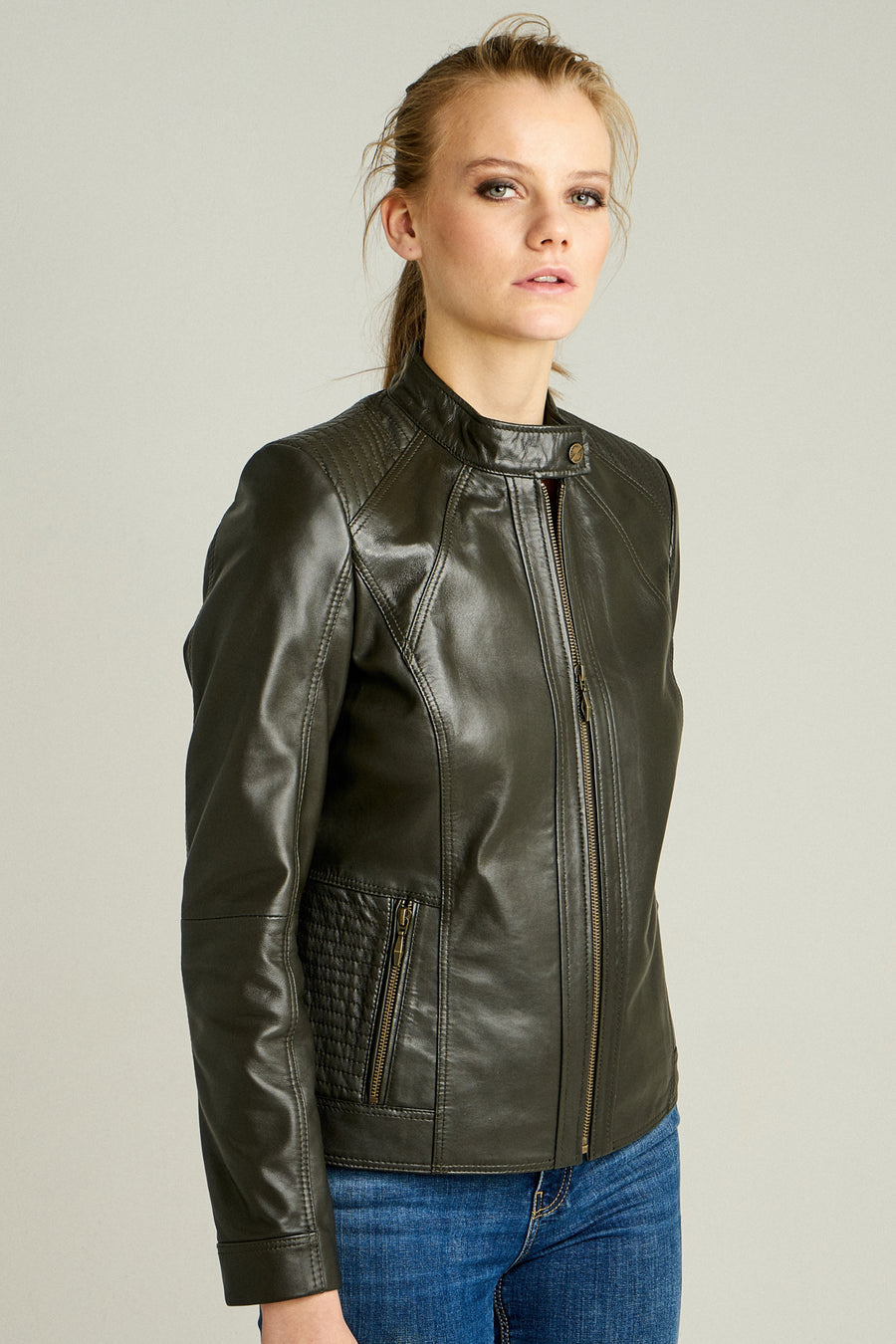 NORMA WOMEN'S LEATHER JACKET
