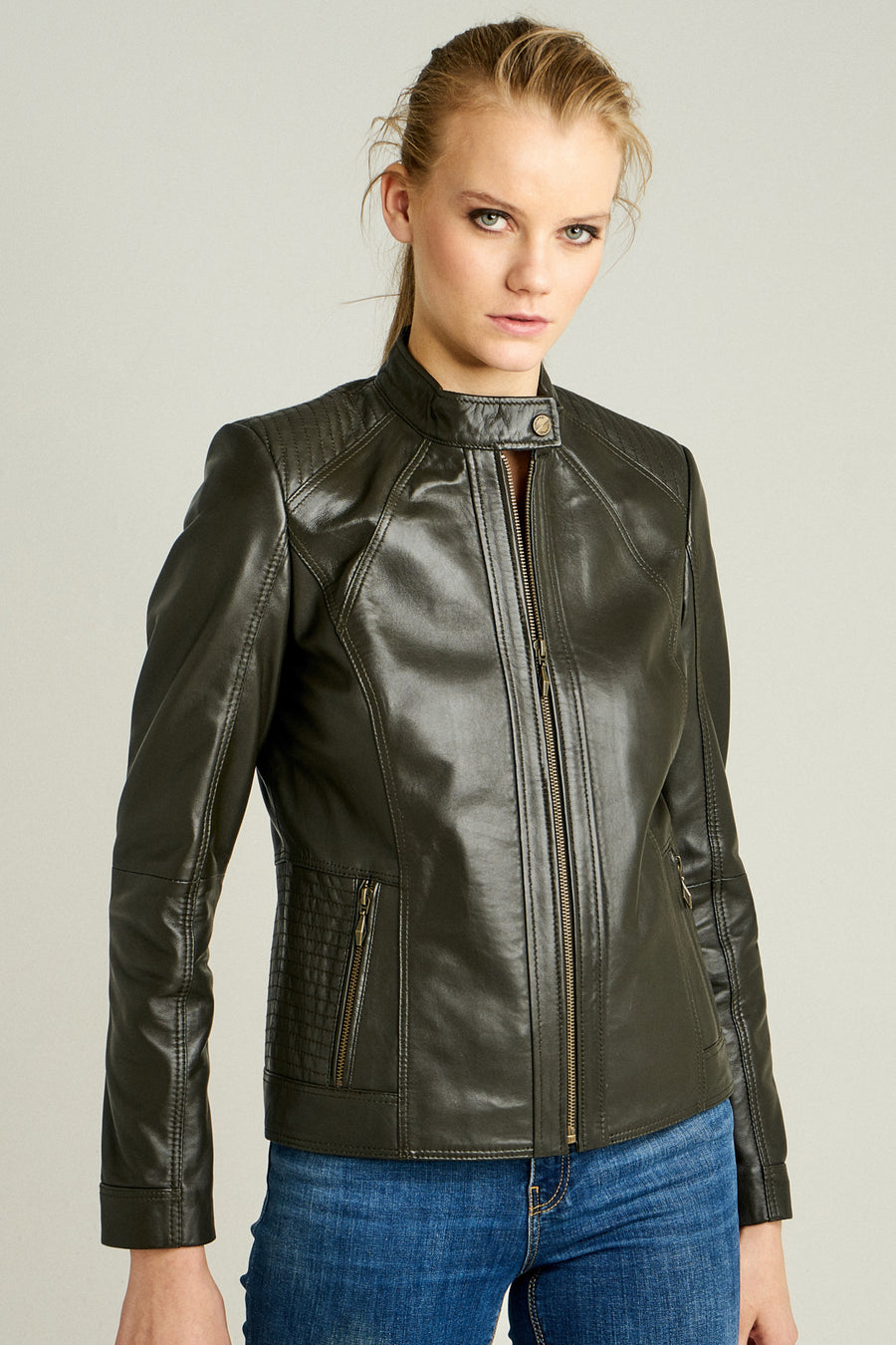 NORMA WOMEN'S LEATHER JACKET