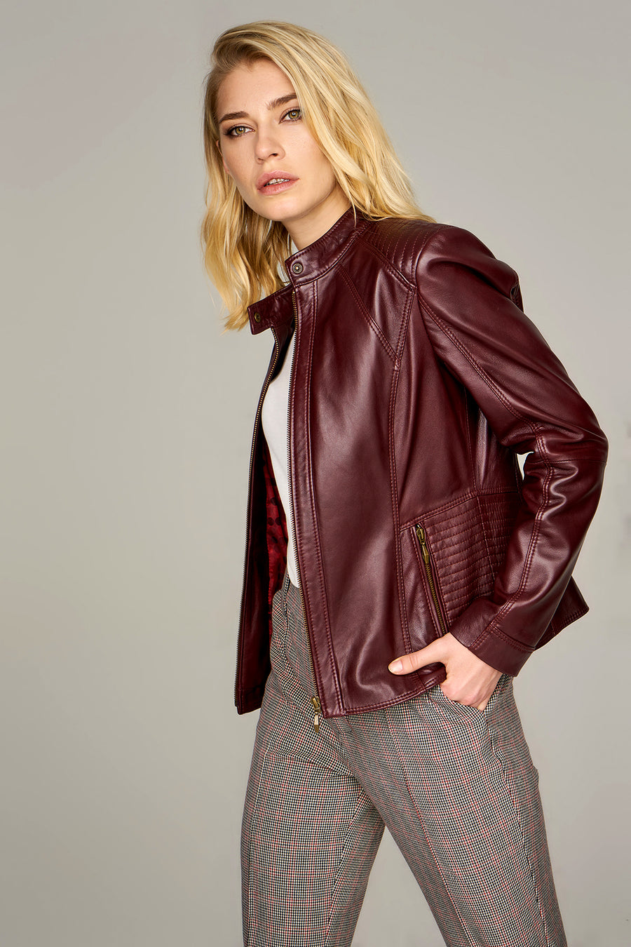 Norma Women's Leather Jacket