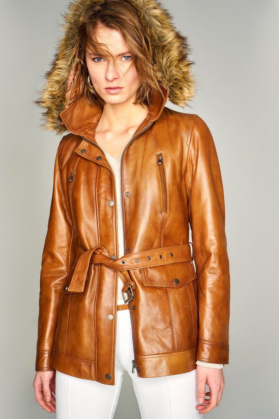 Carla Women's Leather Jacket