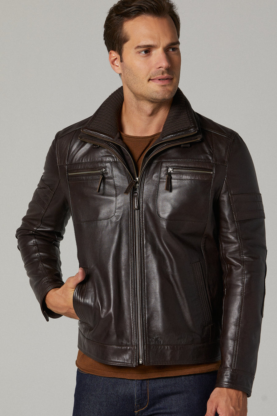 Clark Men's Leather Jacket