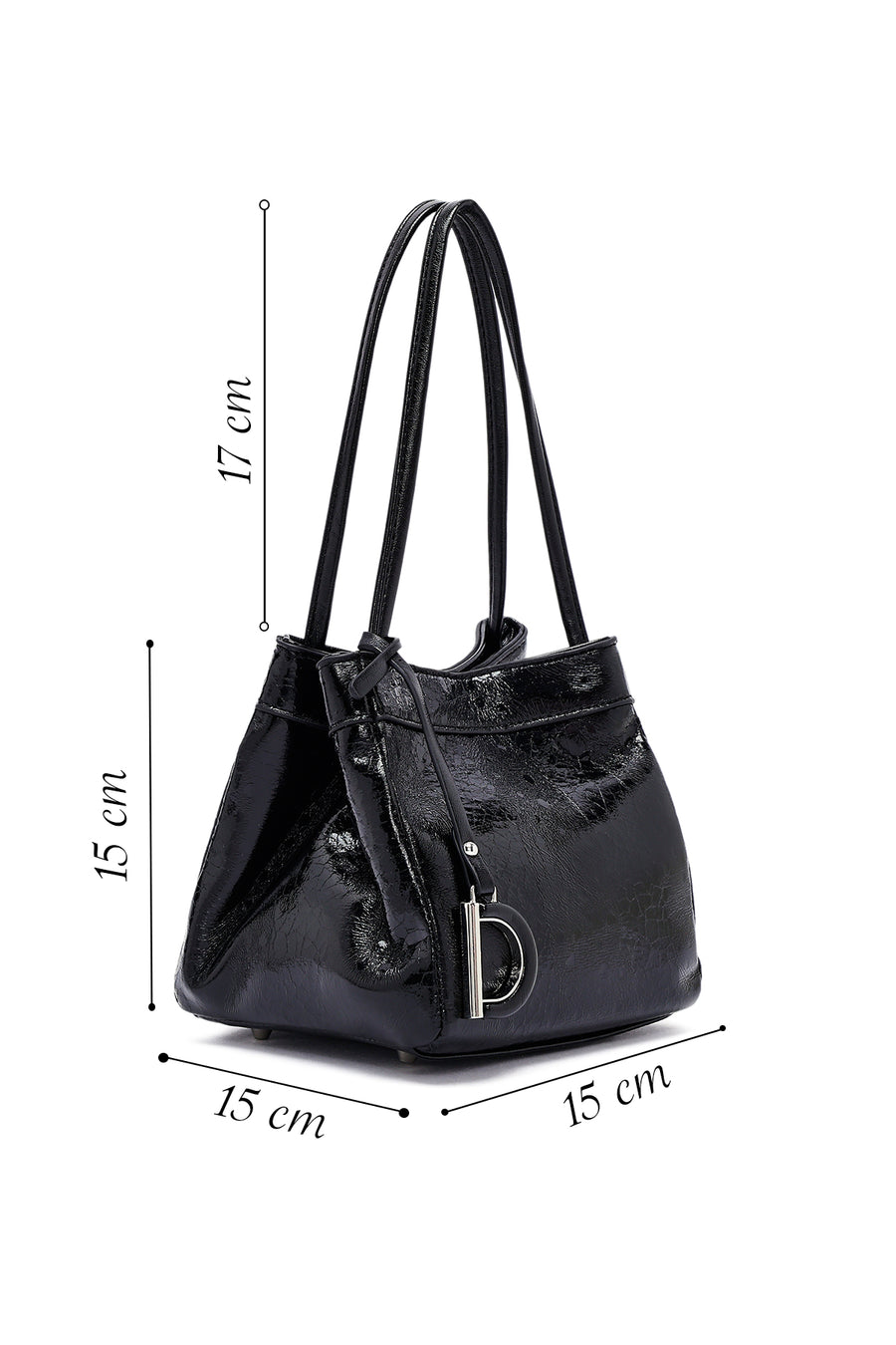 Women's Black Mini Evening Handbag