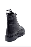 Women's Snakeskin Patterned Boots | Derimod