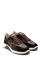 Men's Suede Leather Sneaker | Derimod