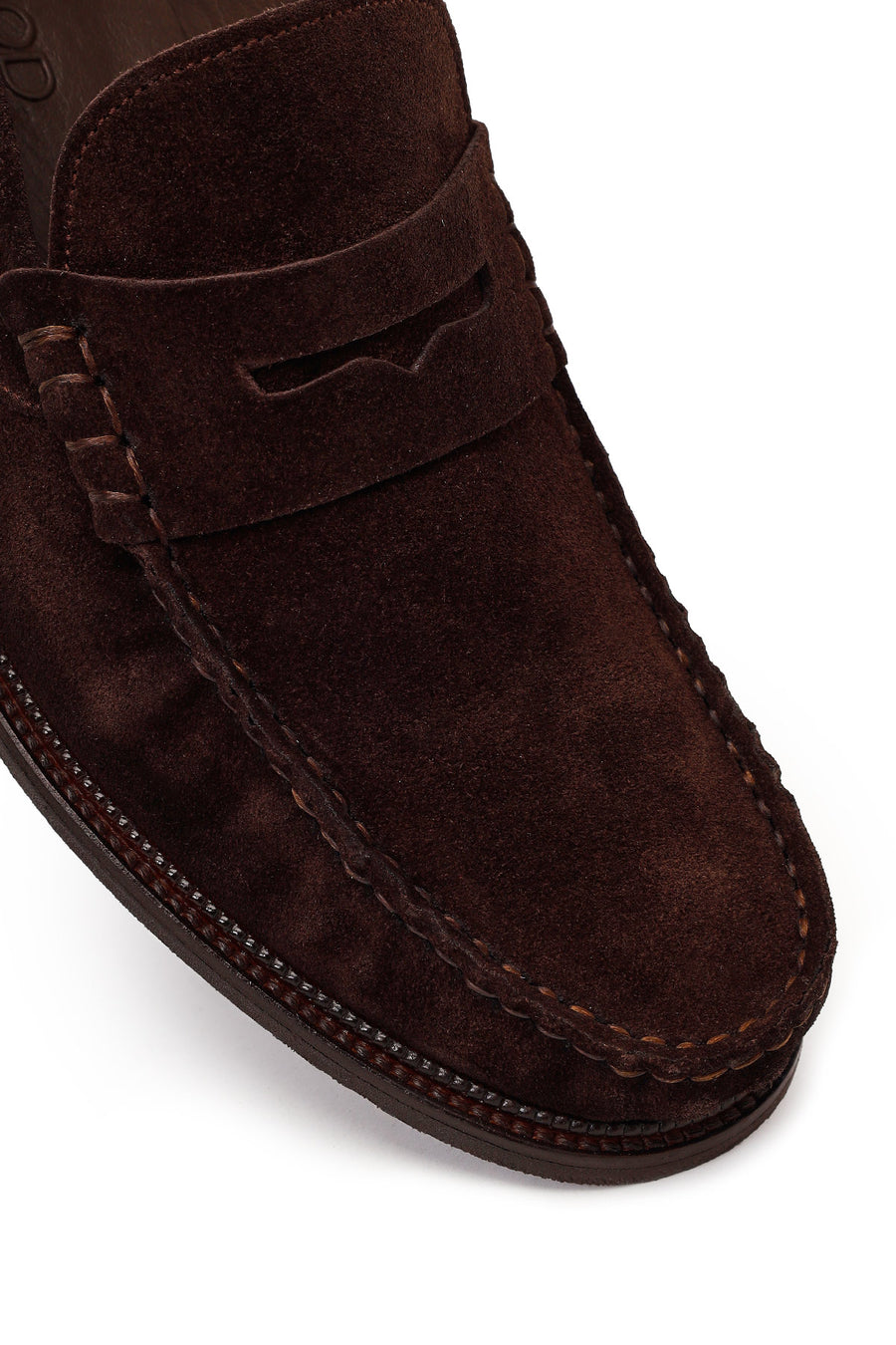 Erkek Kahverengi Süet Deri Casual Loafer
