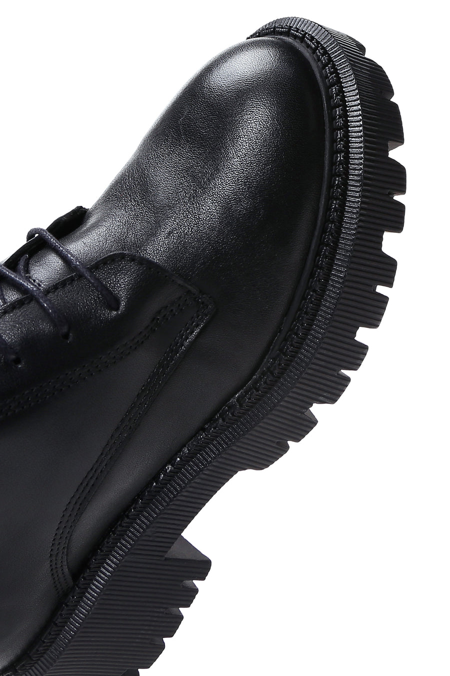 Women's Leather Lace-Up Boots