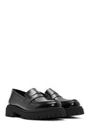 
Women's Black Thick Sole Leather Loafer
 | Derimod