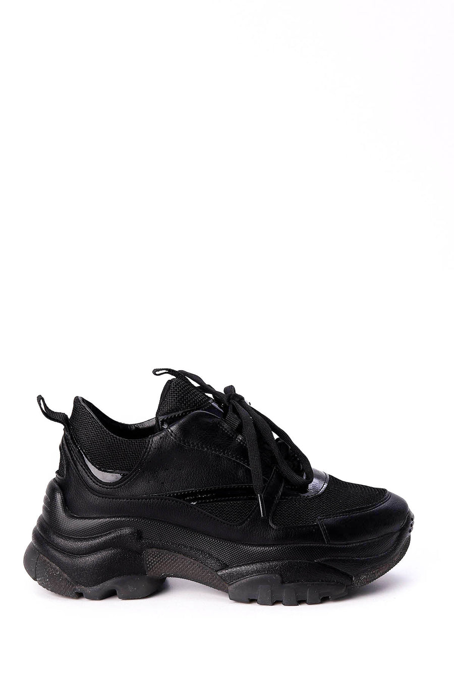 Kadın Yüksek Tabanlı Sneaker 19SFE220214 | Derimod