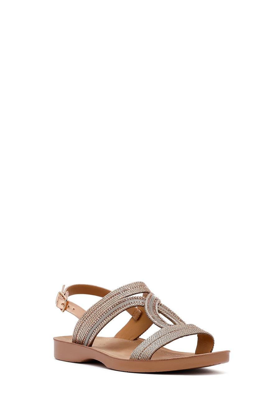 Women's Pink Stone Sandals
