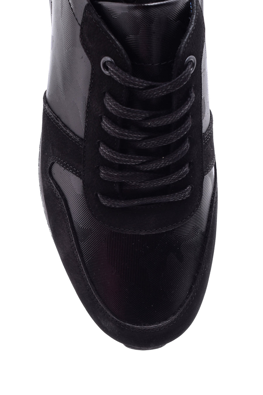 Men's Suede Detailed Leather Sneaker