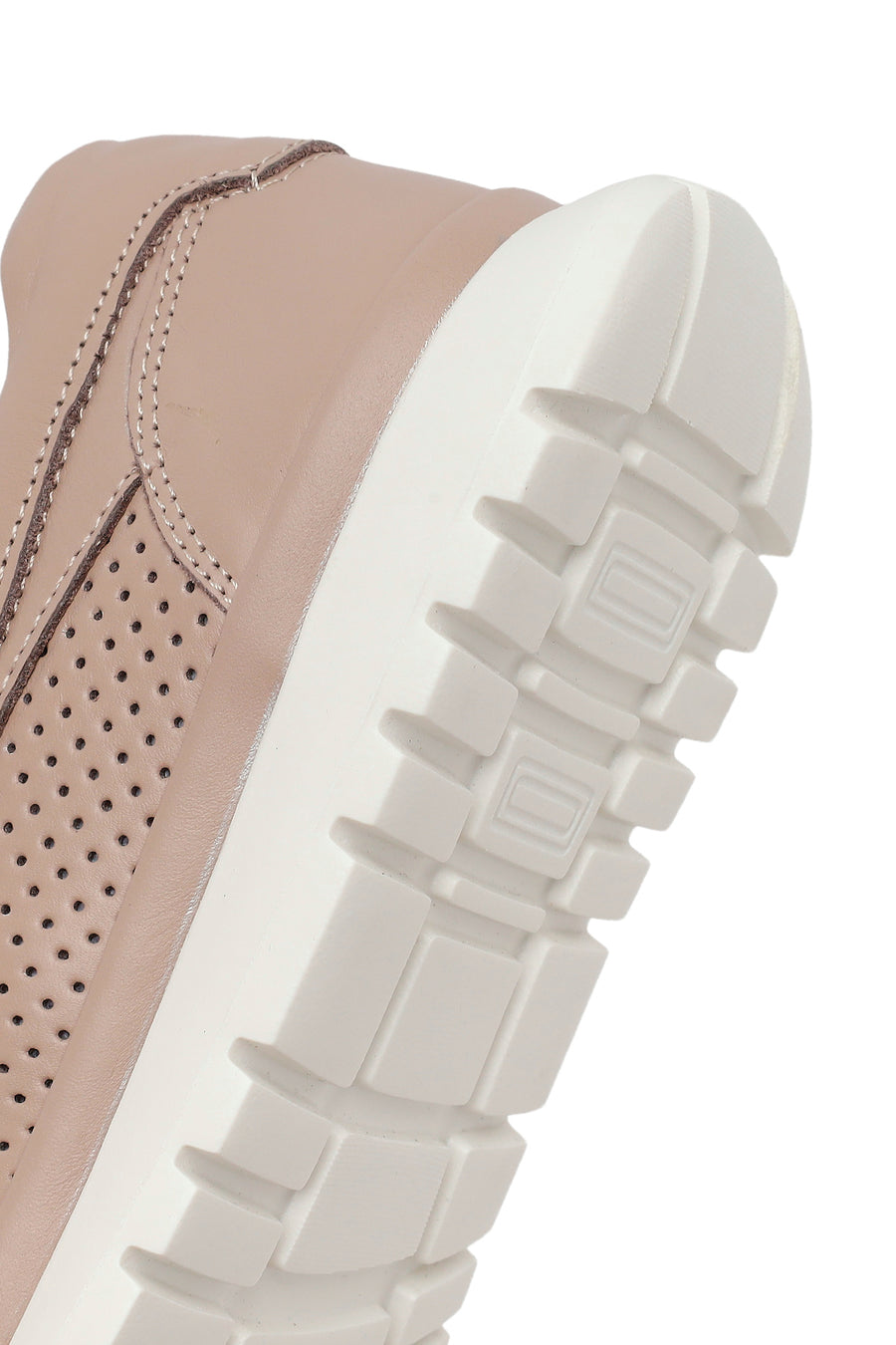 Woman Mink Leather Comfort Shoes