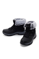 Skechers Women's Black Trego Thick Soled Boots | Derimod