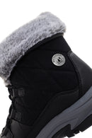 Skechers Women's Black Trego Thick Soled Boots | Derimod