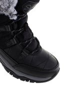 Skechers Women's Black Trego Thick Soled Boots | Derimod