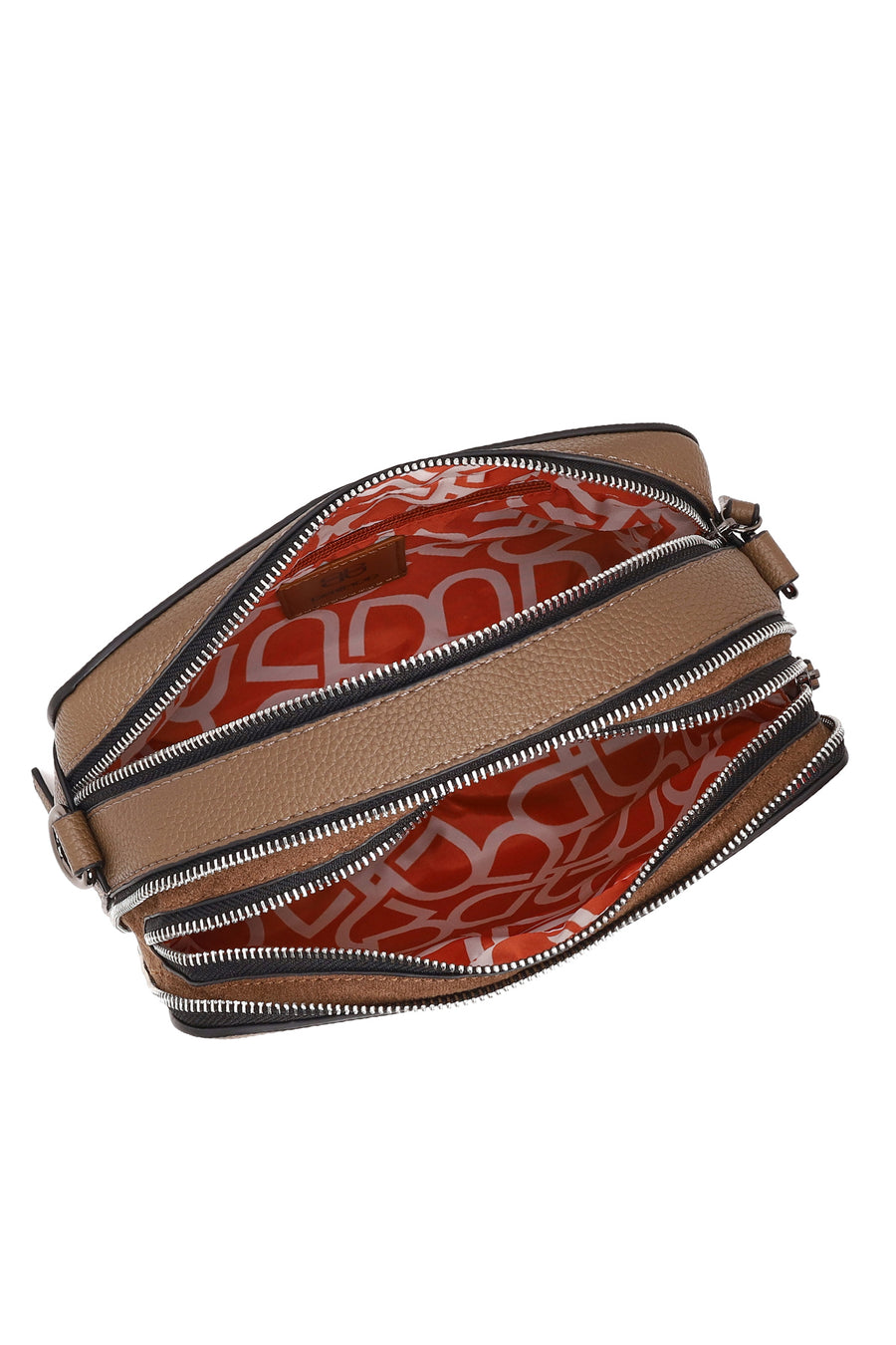 Woman Mink Long-Strap Crossbody Bag