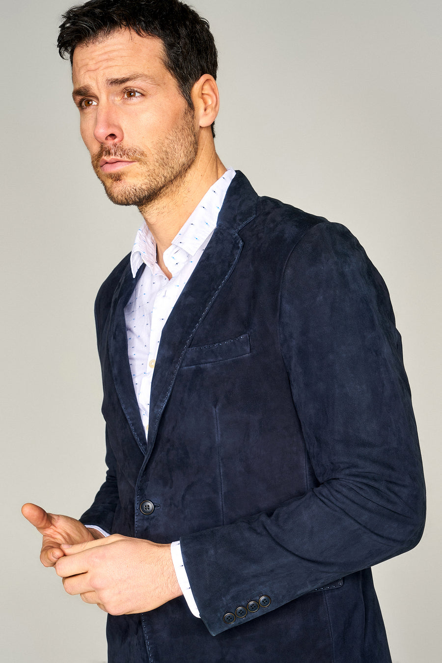 Bilbao Men's Navy Blue Coat