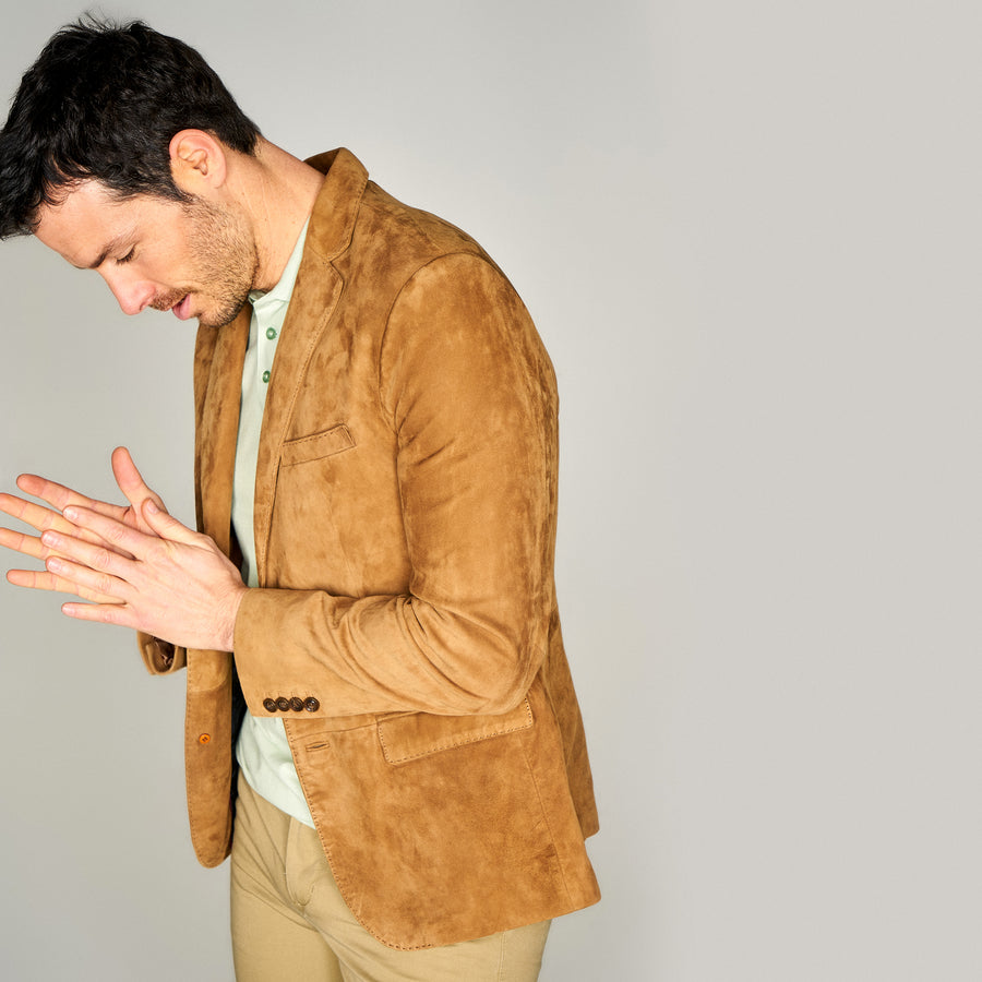 Bilbao Men's Camel Coat