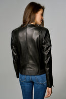 Roman Women's Leather Jacket | Derimod