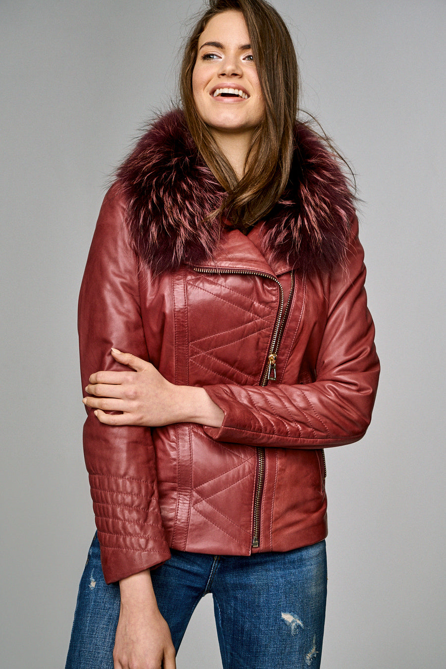 New Cortina Women's Leather Jacket