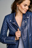 Kayra Women's Leather Jacket | Derimod