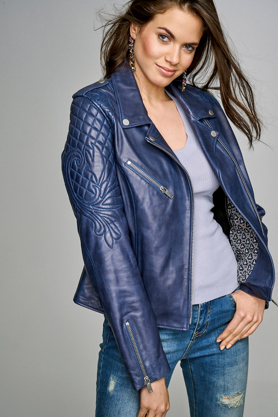 Kayra Women's Leather Jacket