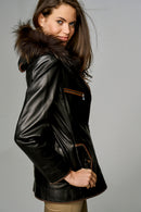 Lavinia Women's Leather Jacket | Derimod