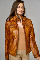 CHARIZMA WOMEN'S LEATHER JACKET | Derimod