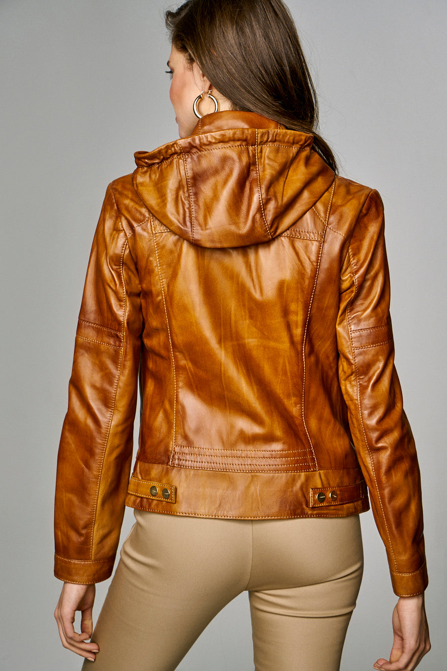 CHARIZMA WOMEN'S LEATHER JACKET